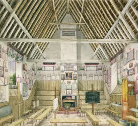 The Village School, Aynhoe, 1845
